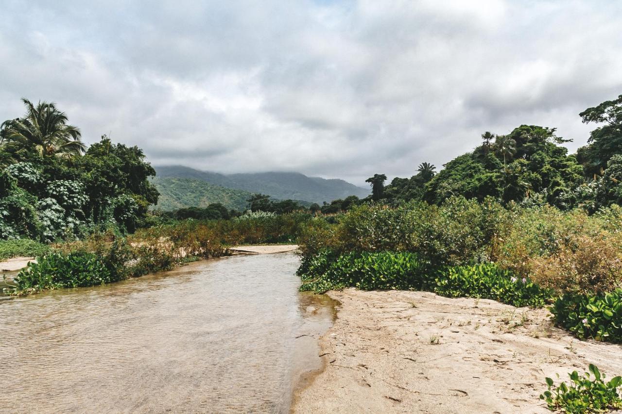 Cabana Wiwa Tayrona 洛斯纳兰霍斯 外观 照片