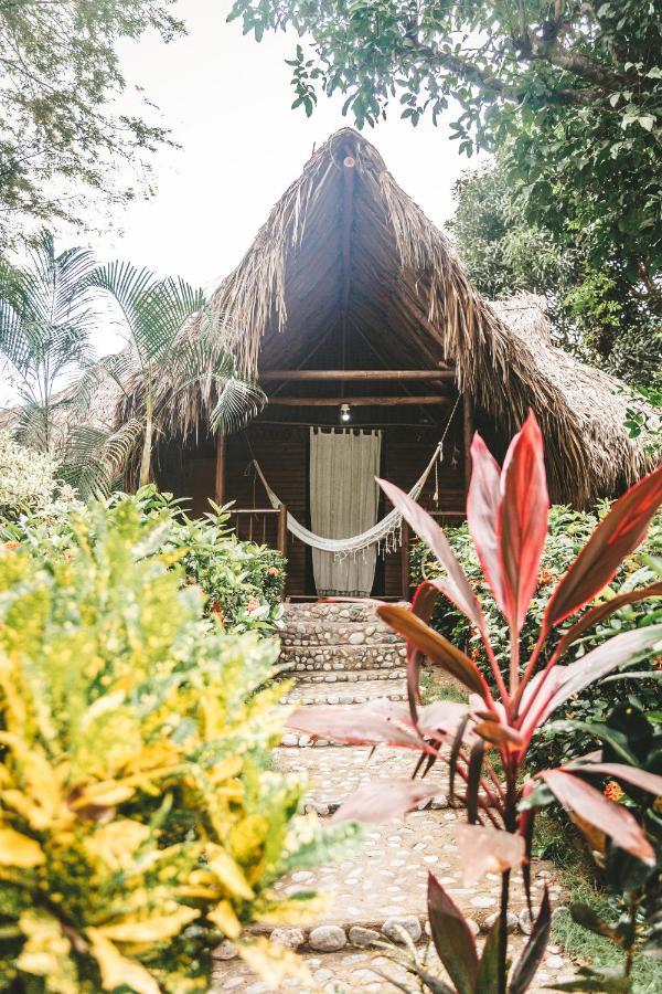 Cabana Wiwa Tayrona 洛斯纳兰霍斯 外观 照片