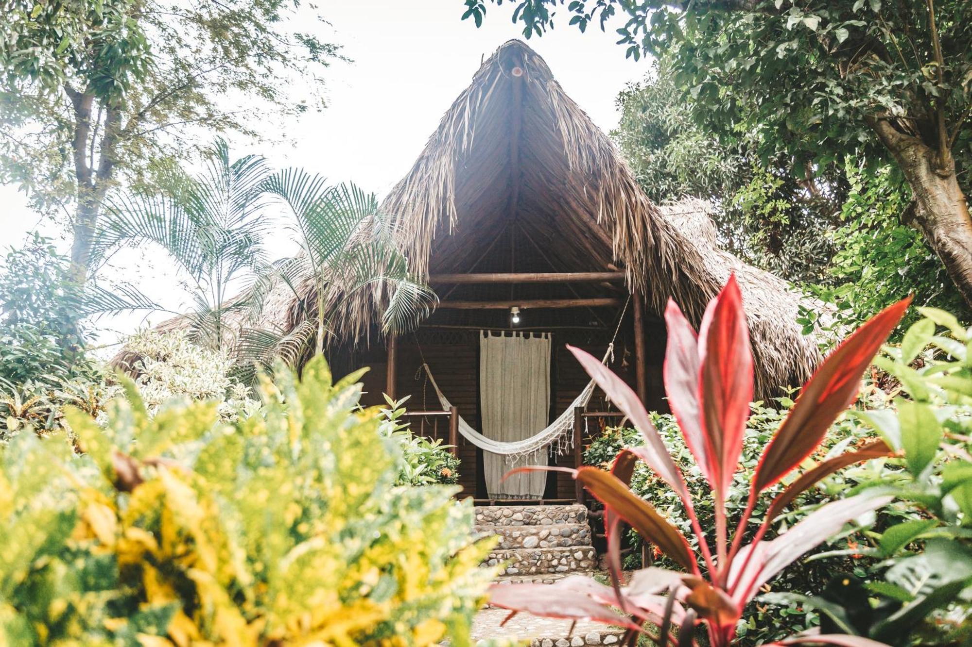 Cabana Wiwa Tayrona 洛斯纳兰霍斯 外观 照片